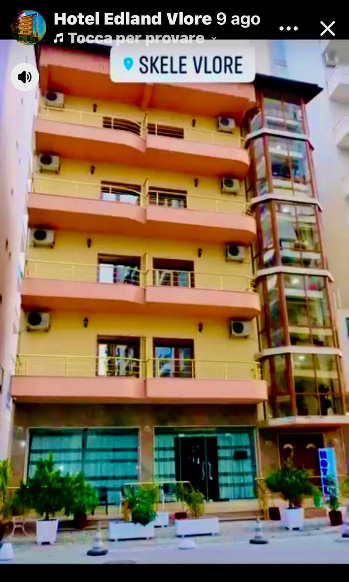 Hotel Edland Wlora Zewnętrze zdjęcie